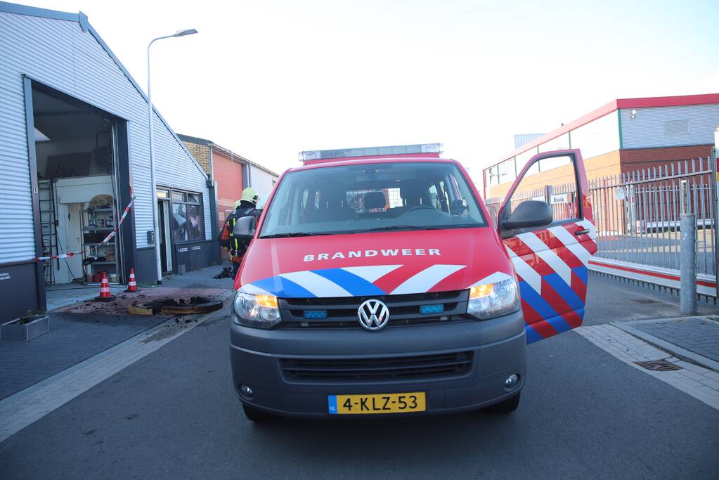 Brand in woonwinkel Trendmeubel