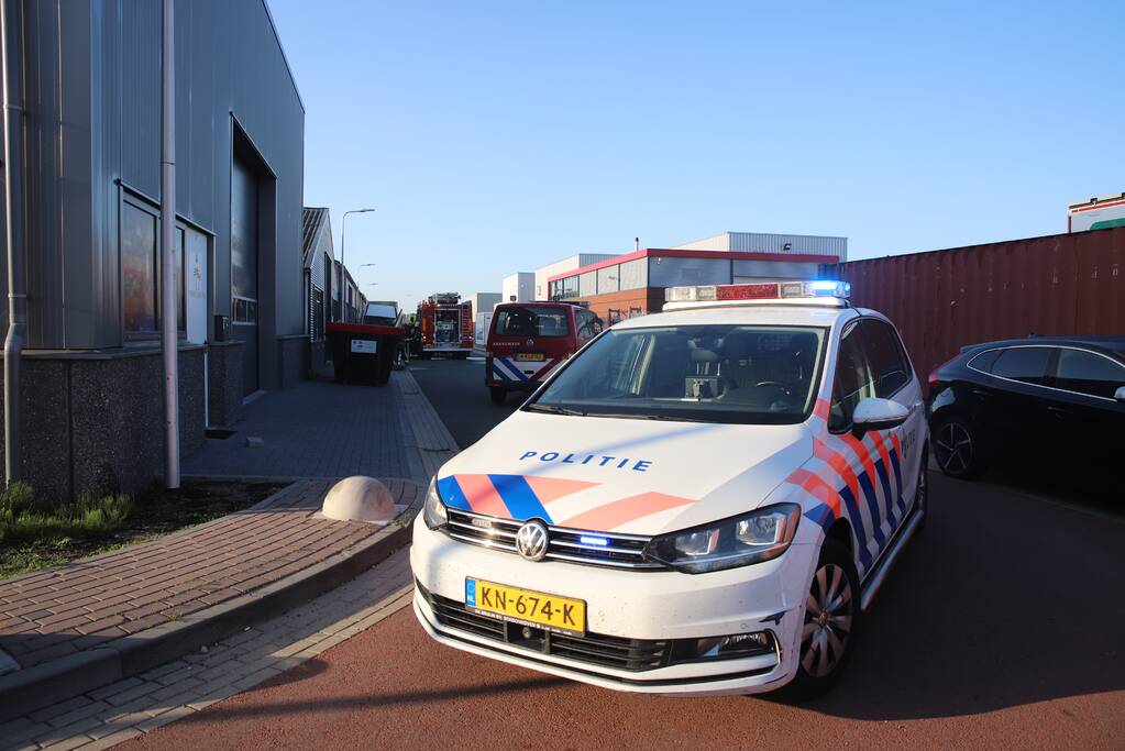 Brand in woonwinkel Trendmeubel