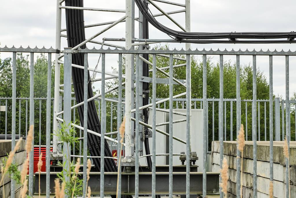 Weer brand in zendmast