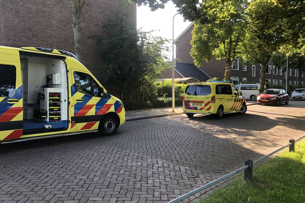 Grote inzet van hulpdiensten voor incident in woning