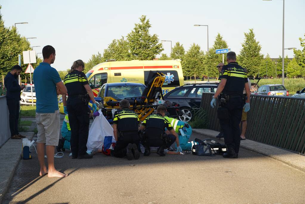 Fietsster zwaargewond na ongeval op oversteekplaats