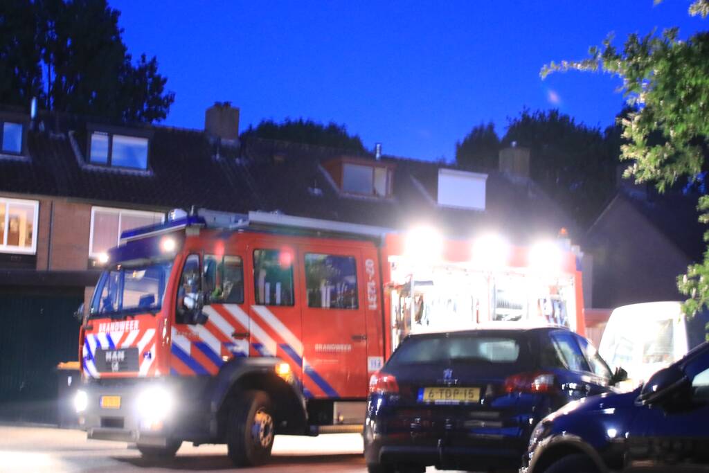 Brand in woning