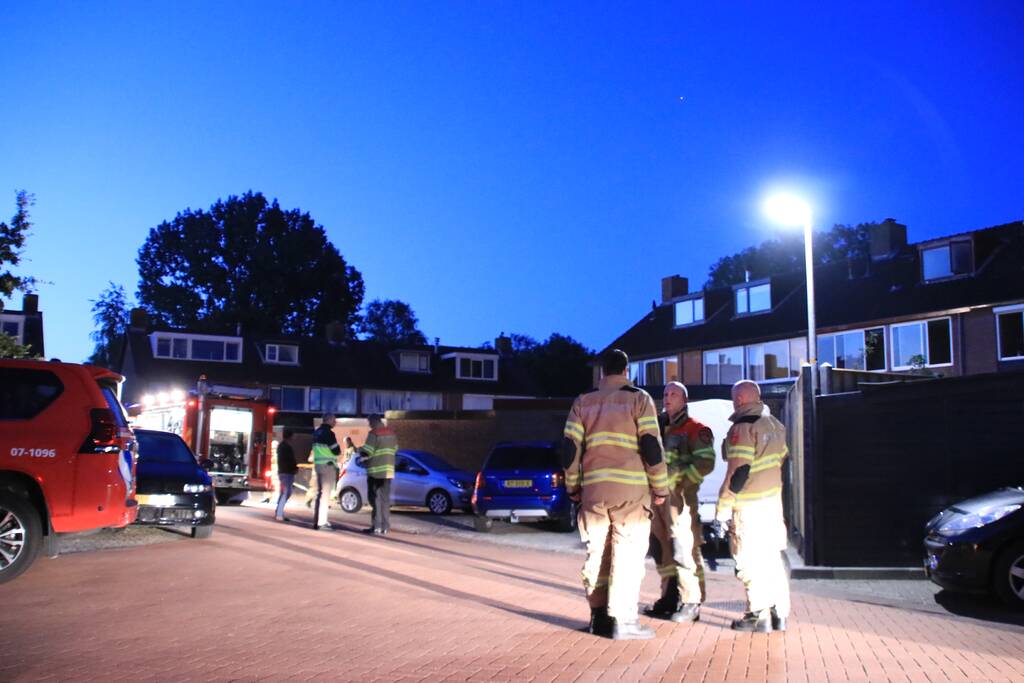 Brand in woning