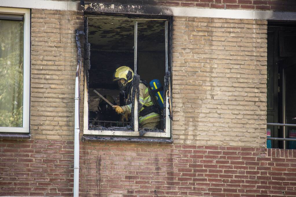 Flinke brand in flatwoning
