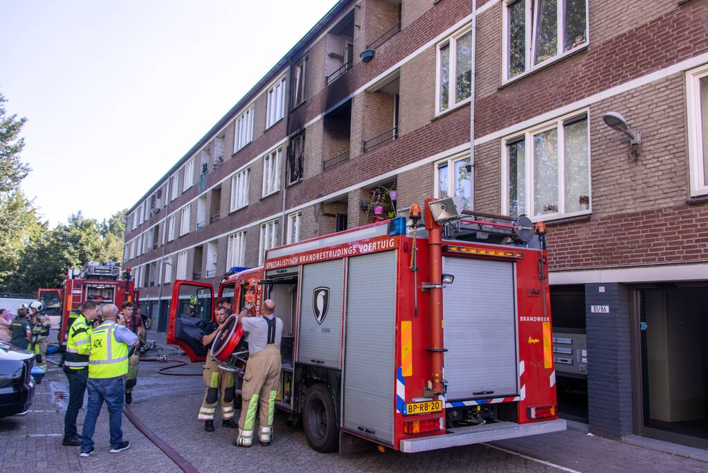Flinke brand in flatwoning