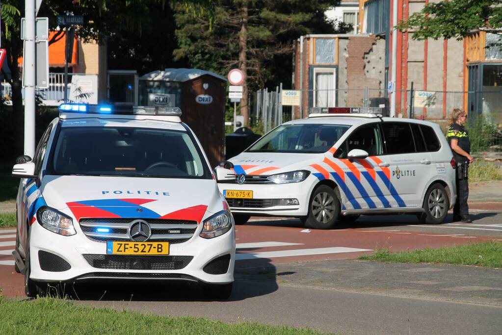Wielrenner gewond door botsing met busje