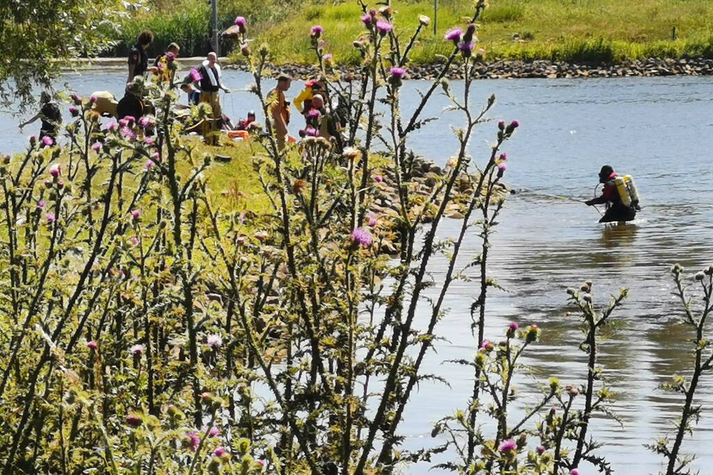 Traumahelikopter aanwezig bij grote zoekactie