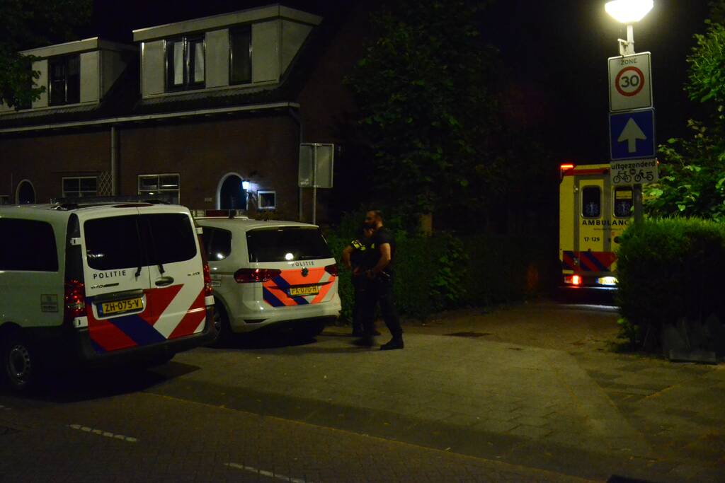 Woning beschoten, twee personen aangehouden