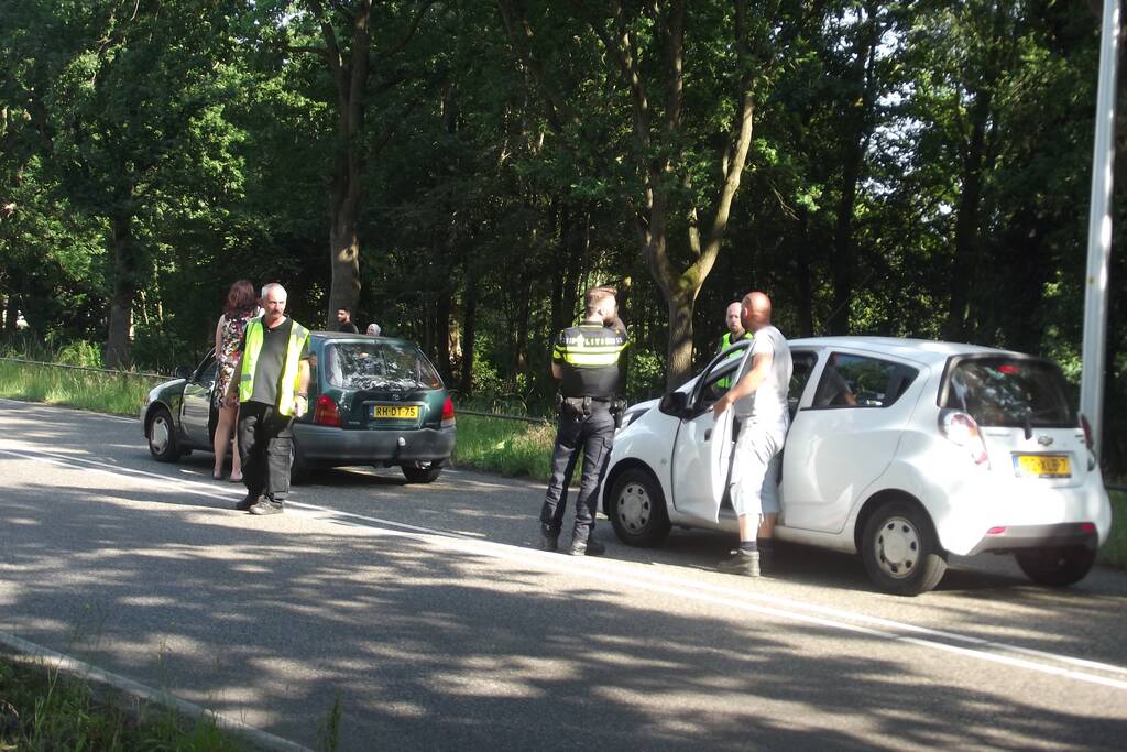 Schade bij kop-staartaanrijding