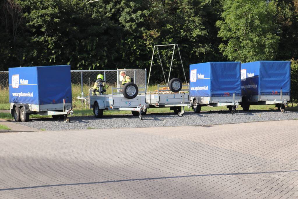 Tankstation tijdelijk afgesloten door gaslucht