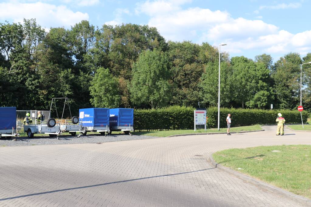 Tankstation tijdelijk afgesloten door gaslucht