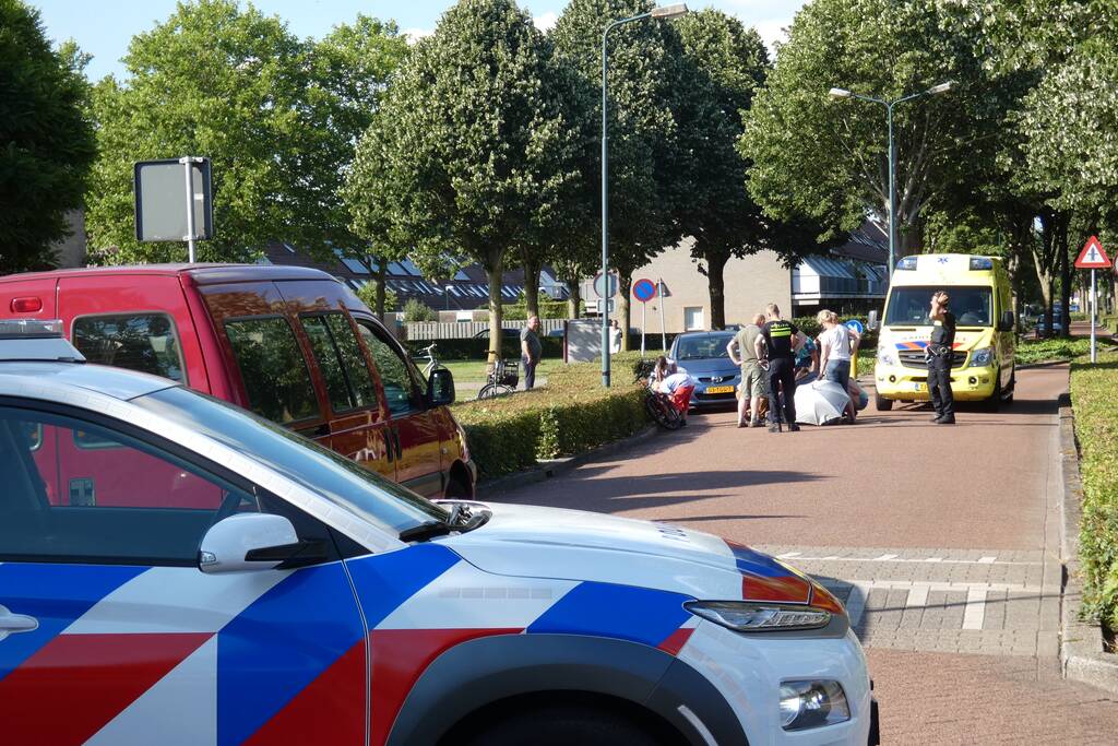 Fietser gewond na ongeval