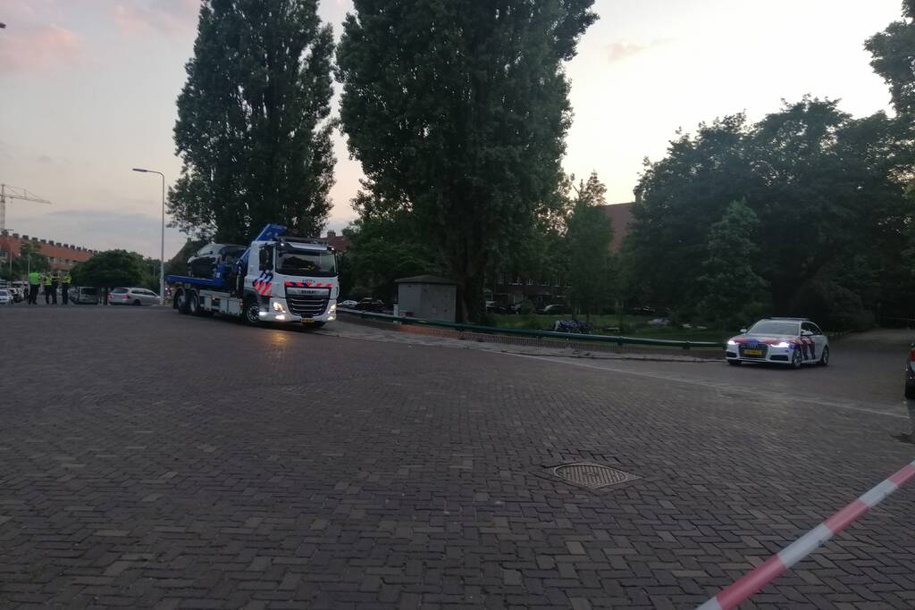 Twee personen aangehouden na achtervolging