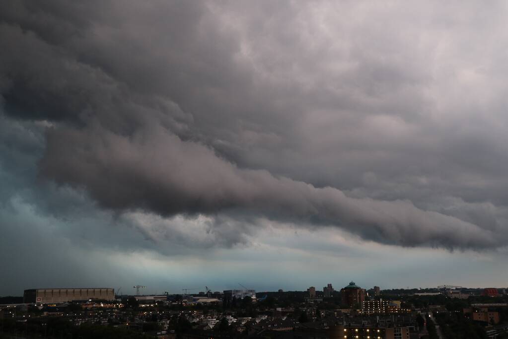 Onweersbuien verdrijven hitte