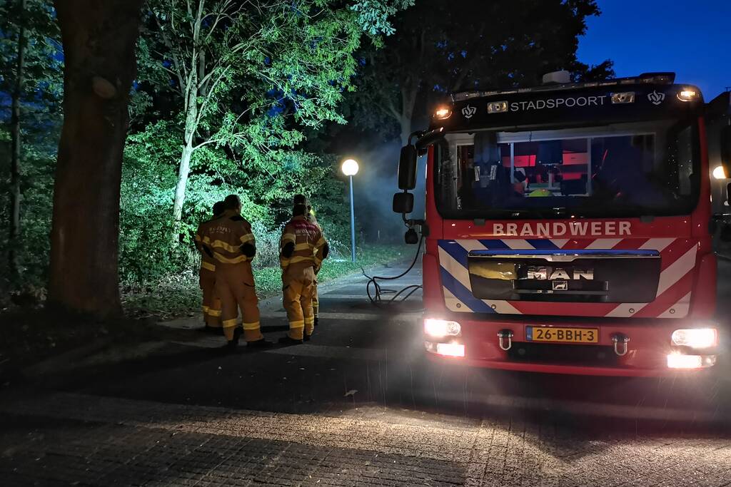 Bermbrand snel geblust