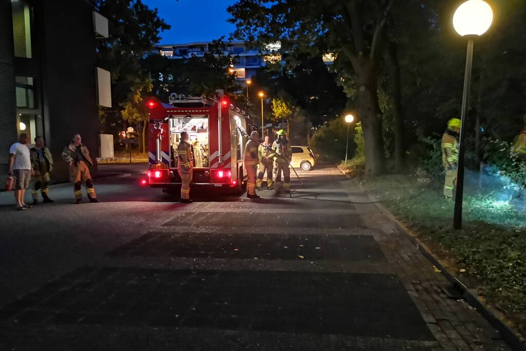 Bermbrand snel geblust