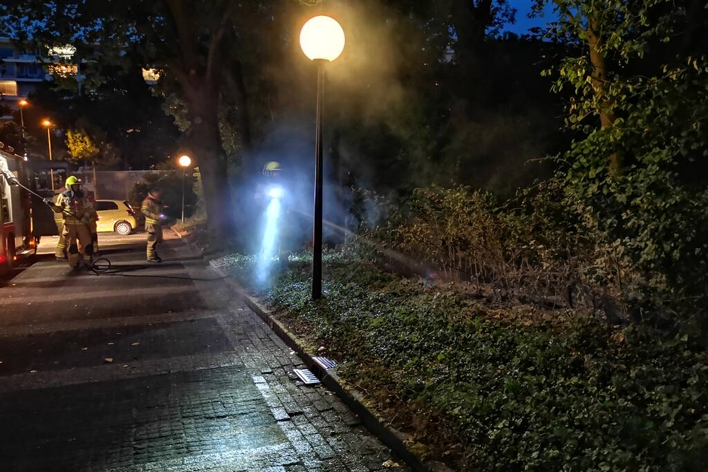 Bermbrand snel geblust