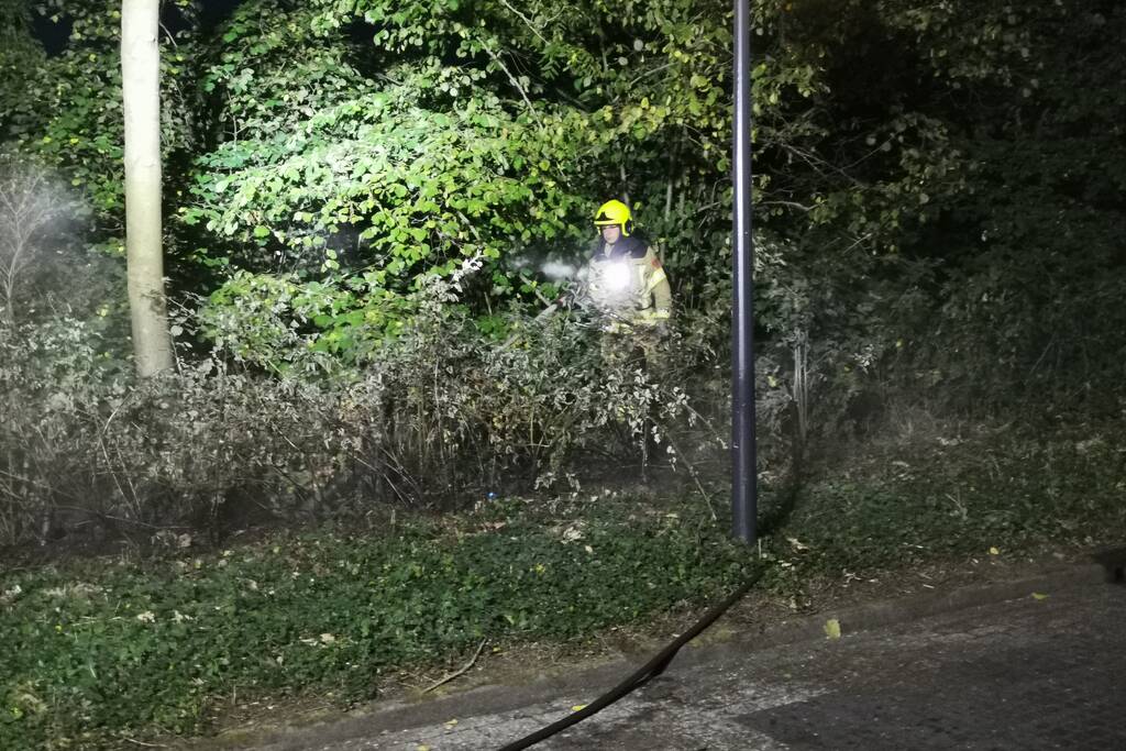 Bermbrand snel geblust