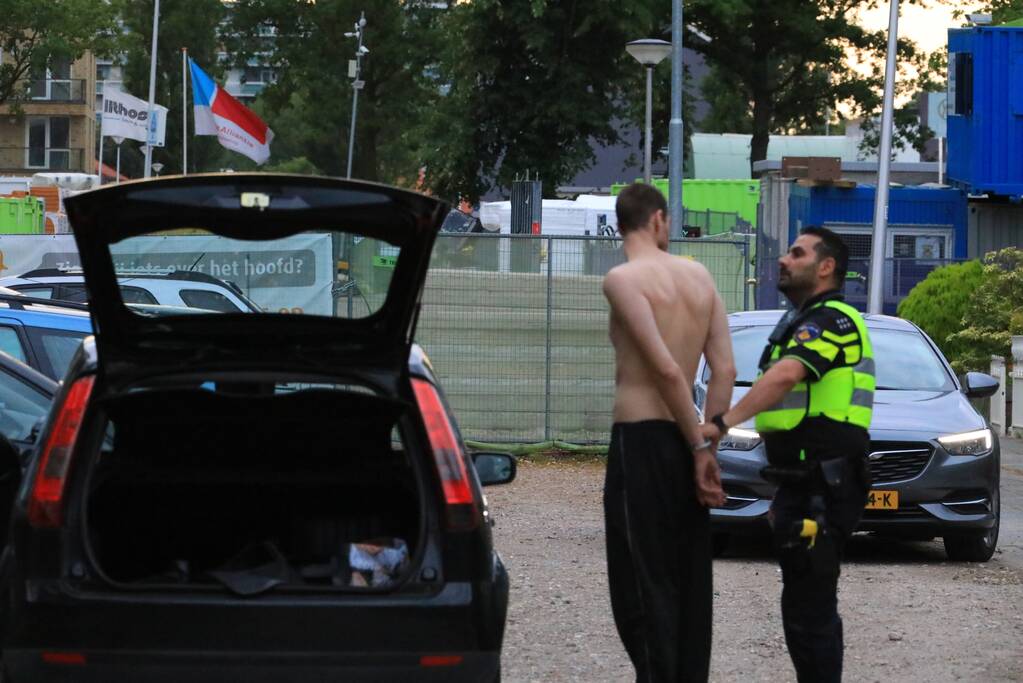 Man en vrouw aangehouden nabij bouwterrein Castalia