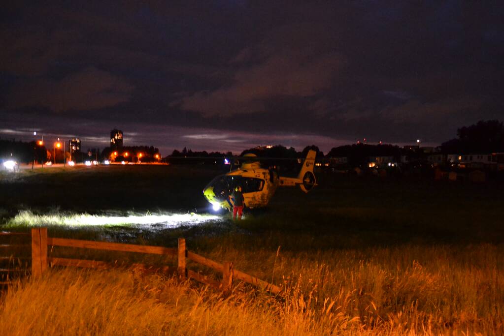 Vrouw zwaargewond na valpartij