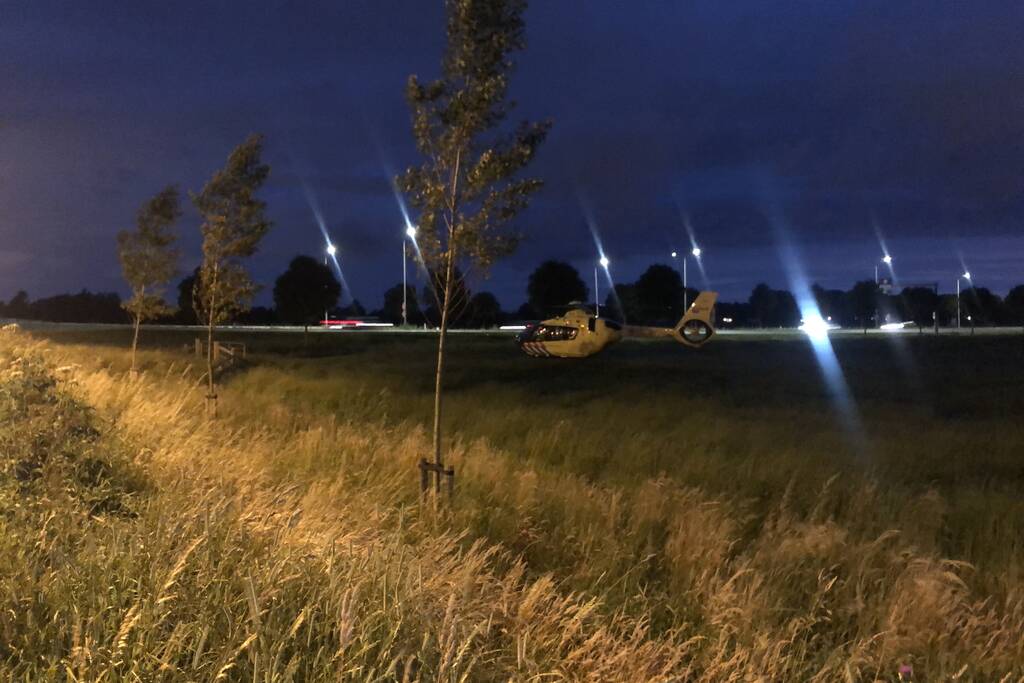 Vrouw zwaargewond na valpartij