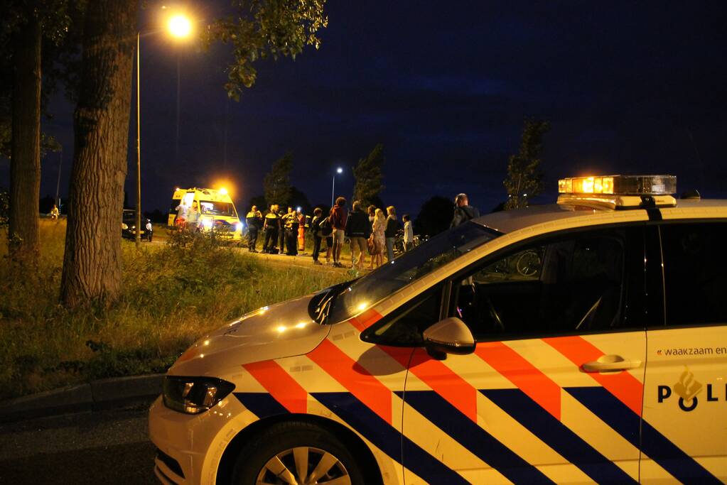 Vrouw zwaargewond na valpartij