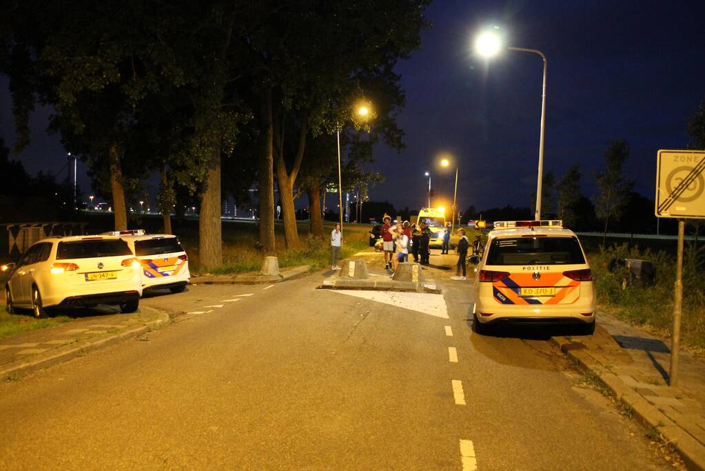 Vrouw zwaargewond na valpartij