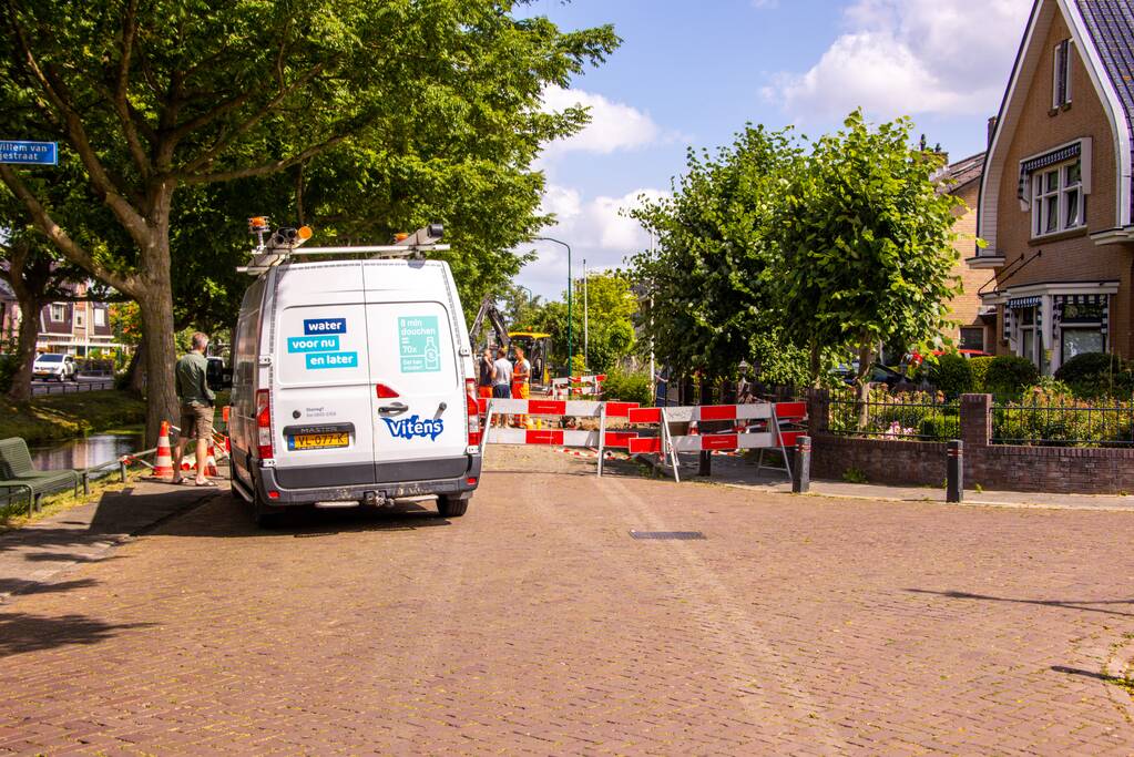 Bunschoten geteisterd door waterlekkages