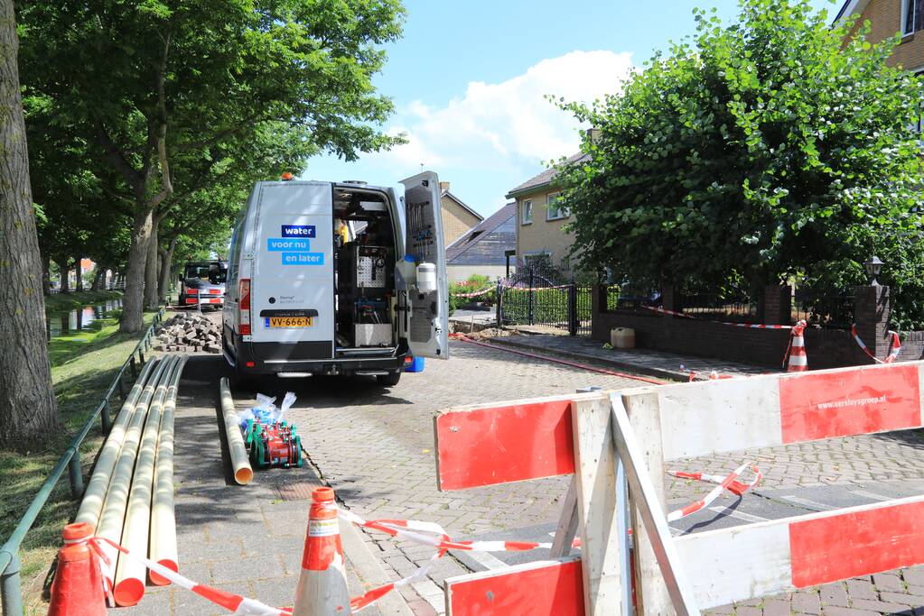 Bunschoten geteisterd door waterlekkages