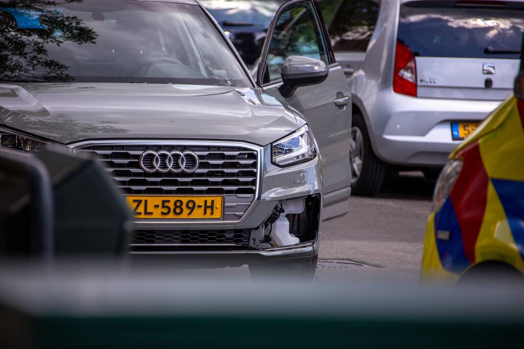 Overstekend kindje op fiets aangereden