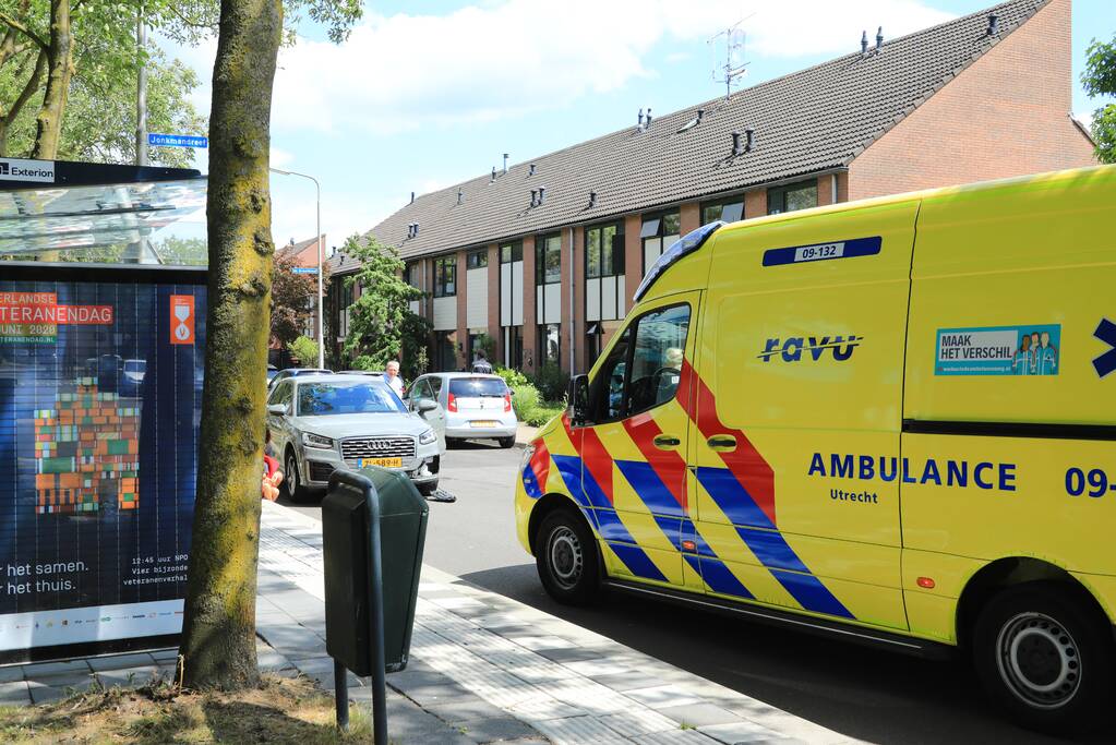 Overstekend kindje op fiets aangereden