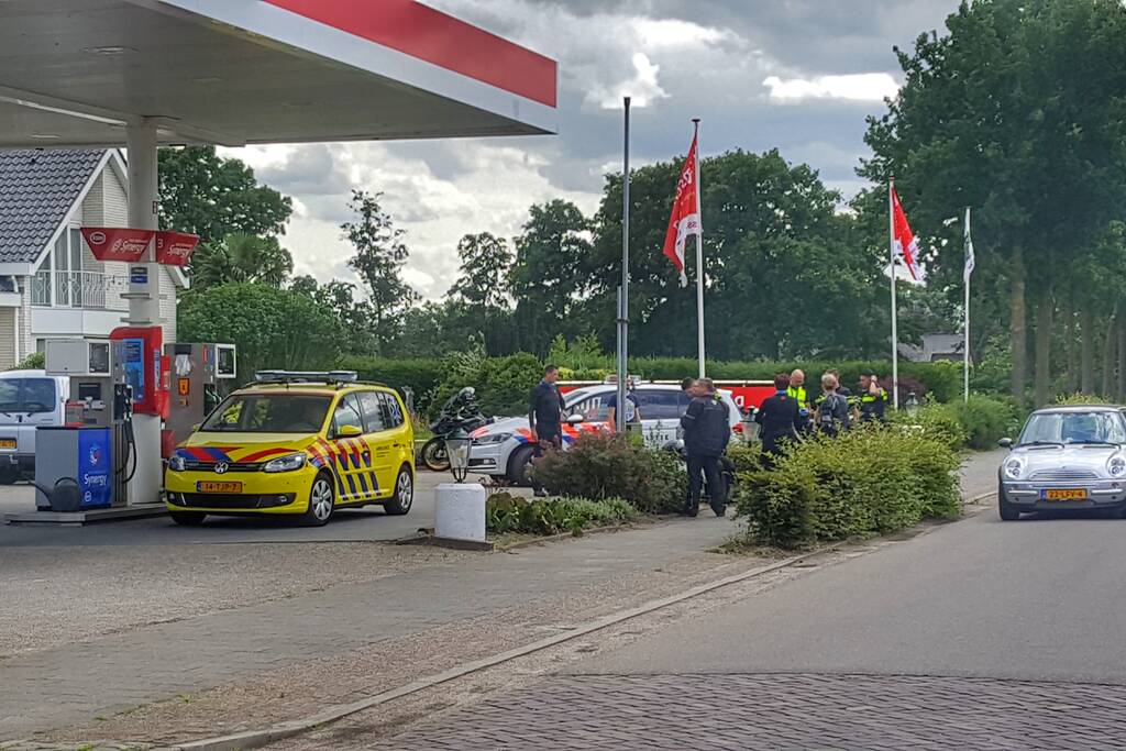Motorrijder in botsing met auto