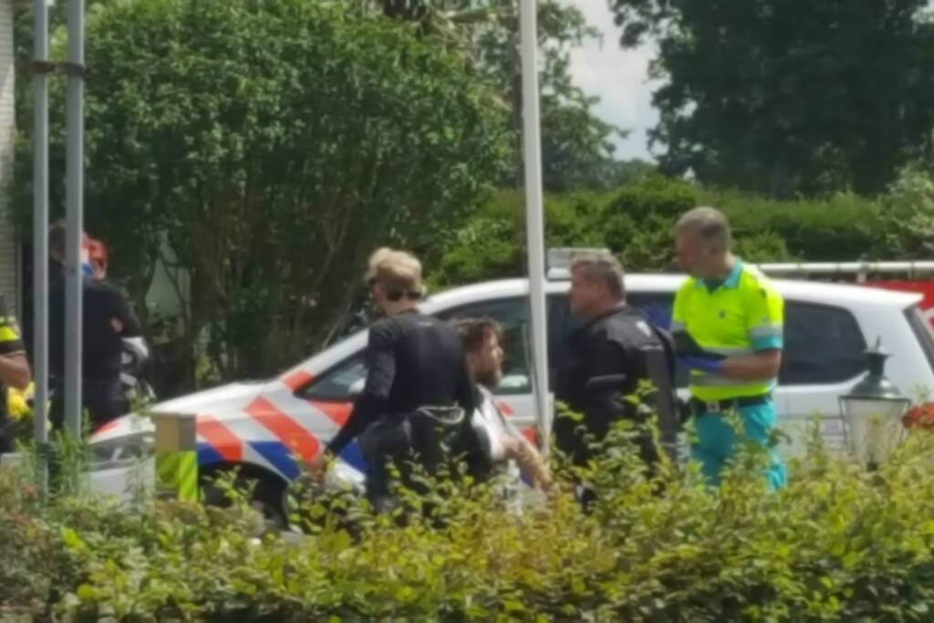 Motorrijder in botsing met auto