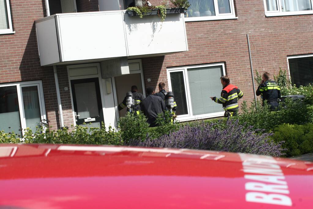 Onderzoek na vreemde lucht in woning