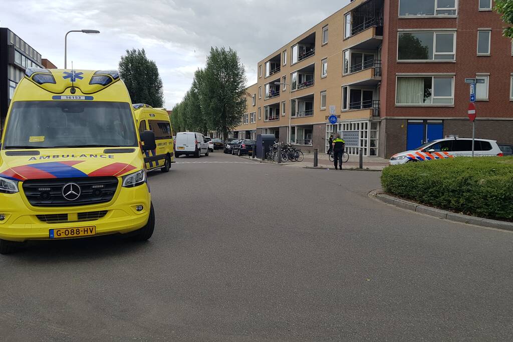 Traumahelikopter ingezet voor incident in flatwoning