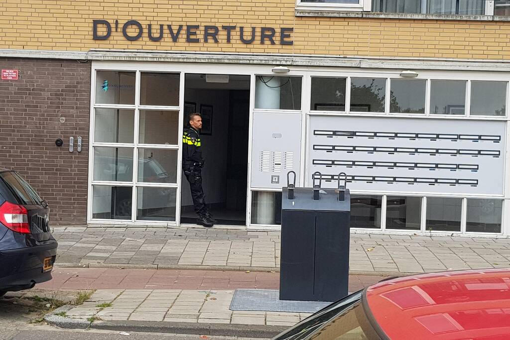 Traumahelikopter ingezet voor incident in flatwoning