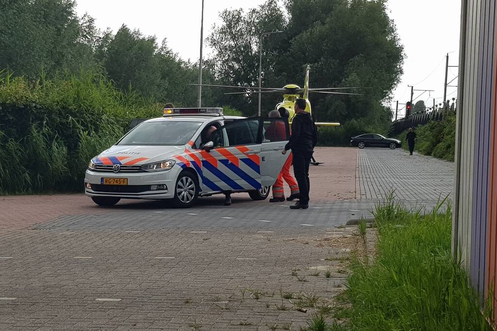 Traumahelikopter ingezet voor incident in flatwoning