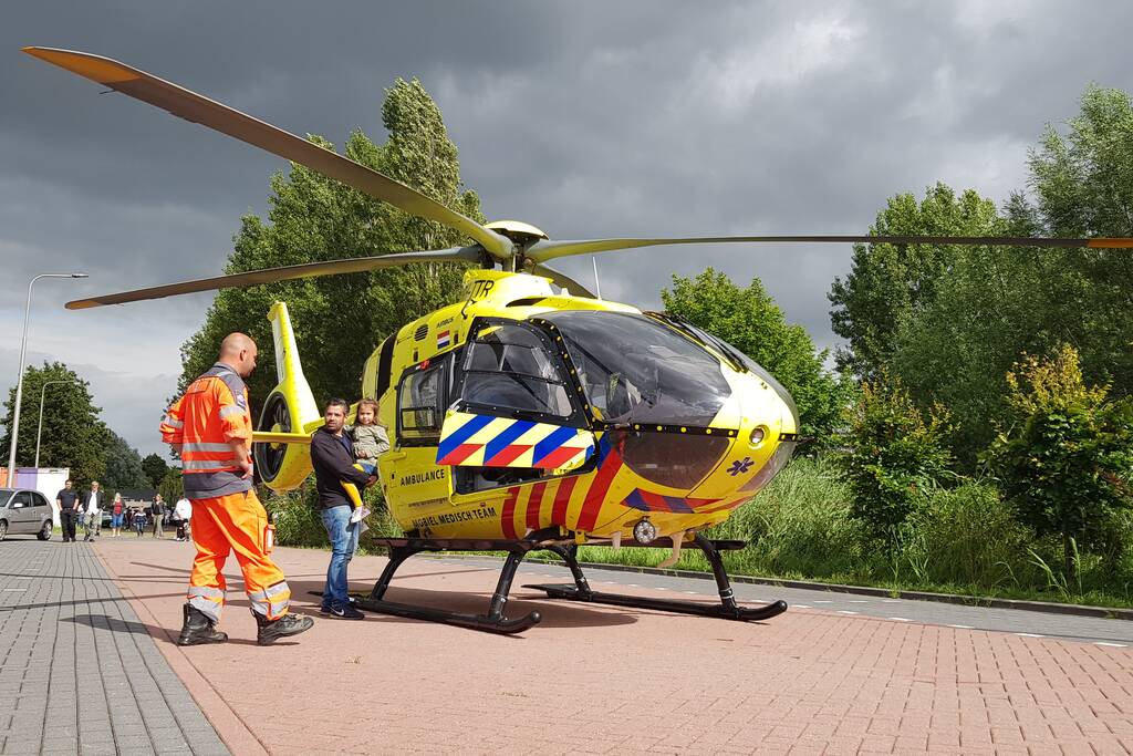 Traumahelikopter ingezet voor incident in flatwoning