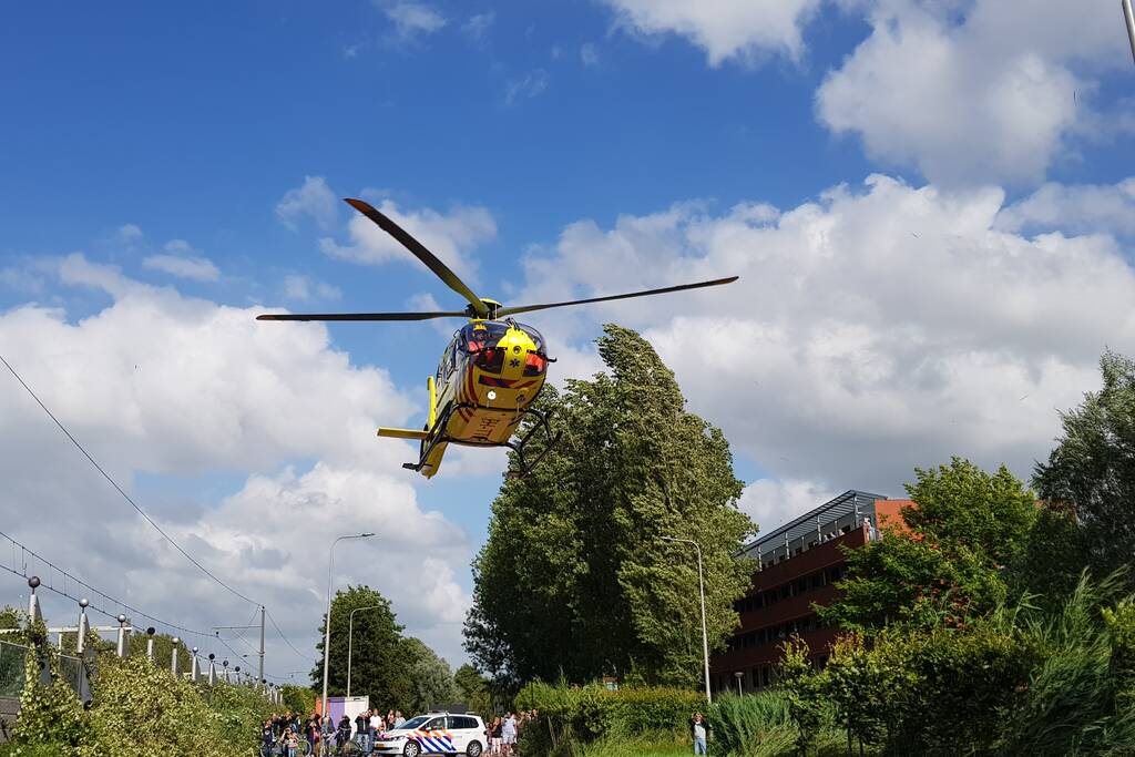 Traumahelikopter ingezet voor incident in flatwoning