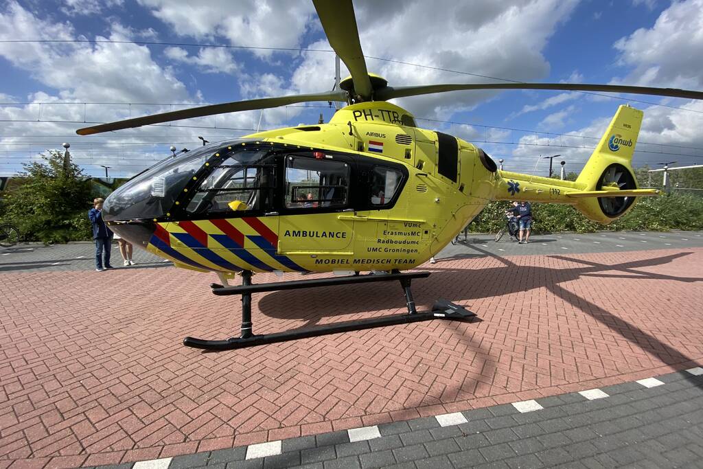 Traumahelikopter ingezet voor incident in flatwoning