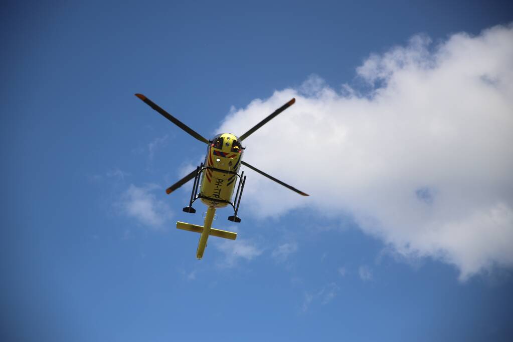 Traumahelikopter ingezet voor incident in flatwoning
