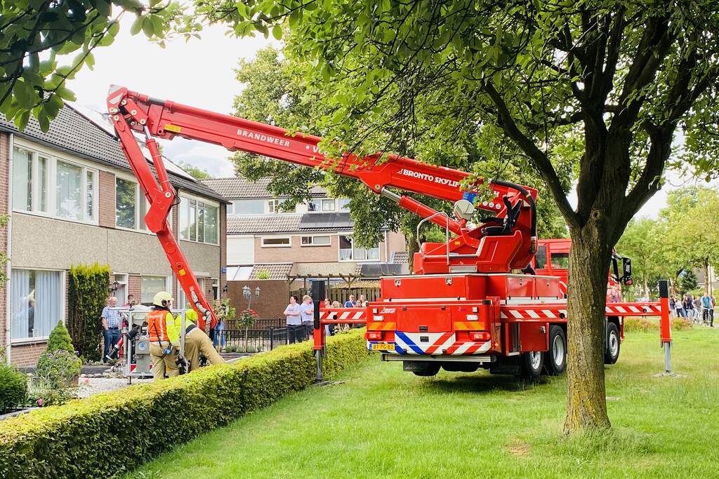 Pan op vuur zet woning vol rook