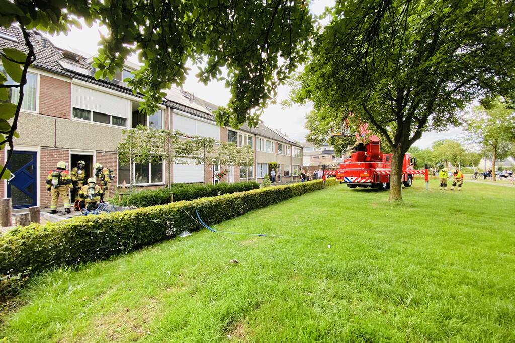 Pan op vuur zet woning vol rook