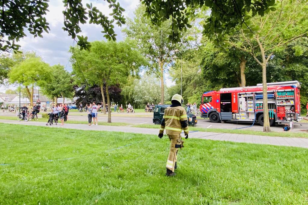 Pan op vuur zet woning vol rook