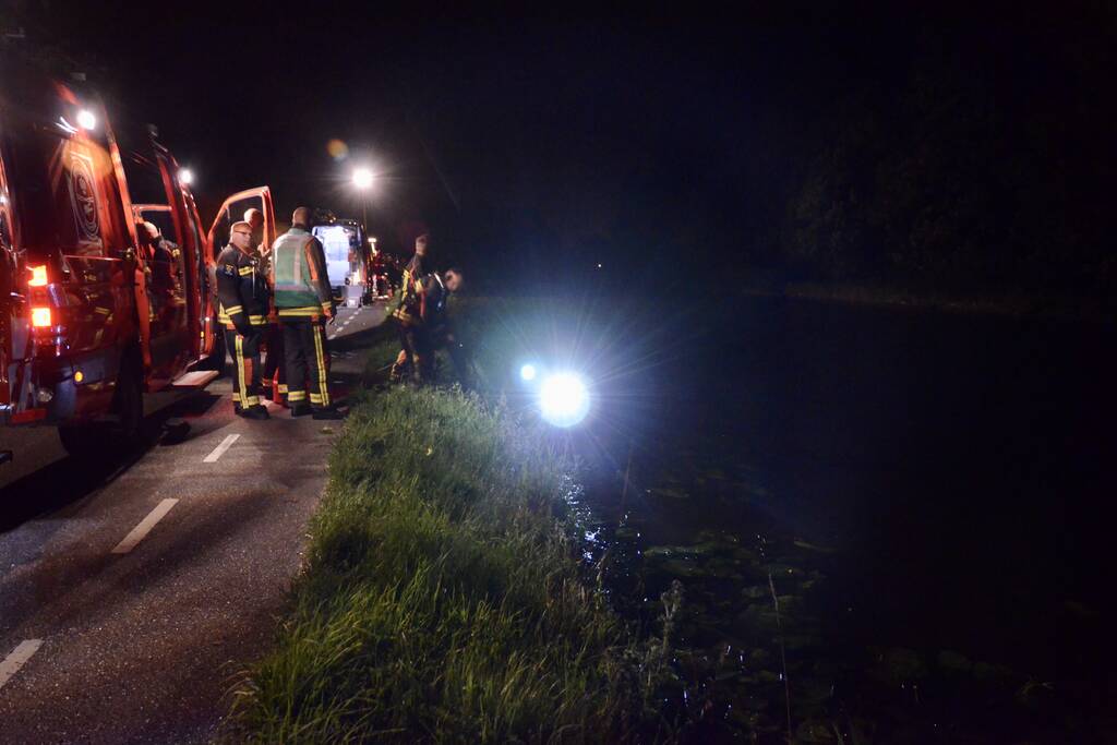 Gestolen auto in Aarkanaal aangetroffen