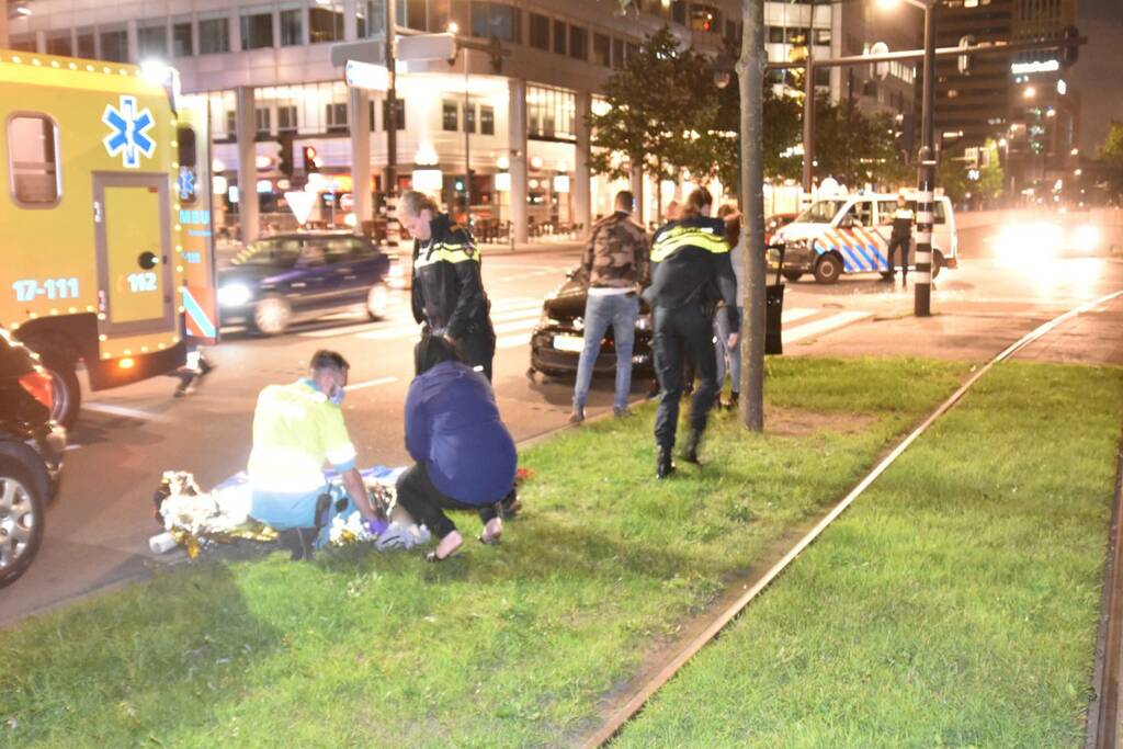Gewonde bij aanrijding op kruising