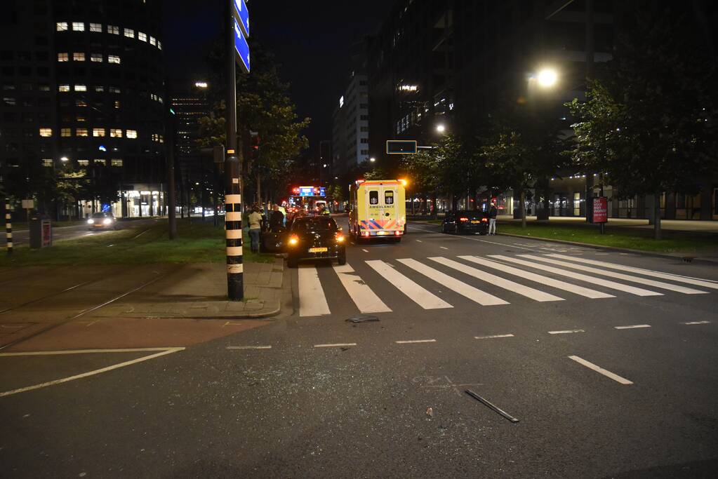 Gewonde bij aanrijding op kruising