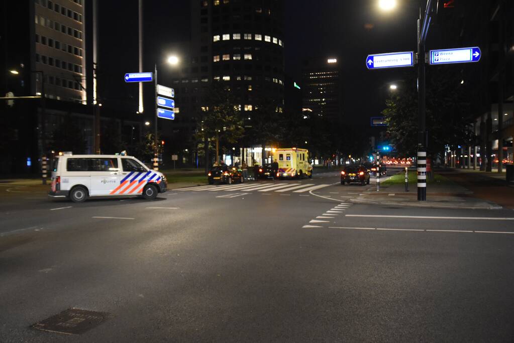 Gewonde bij aanrijding op kruising