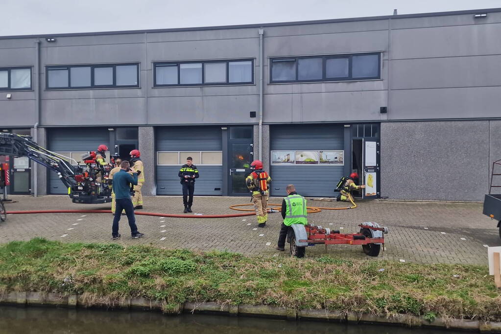 Hennepkwekerij aangetroffen tijdens brand