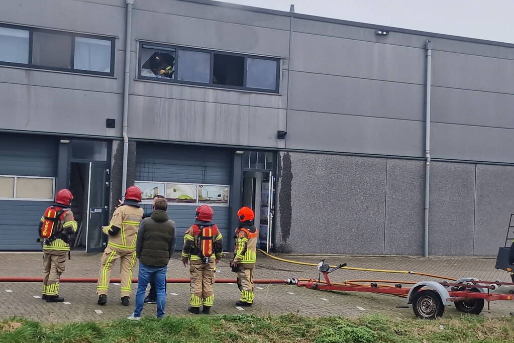 Hennepkwekerij aangetroffen tijdens brand